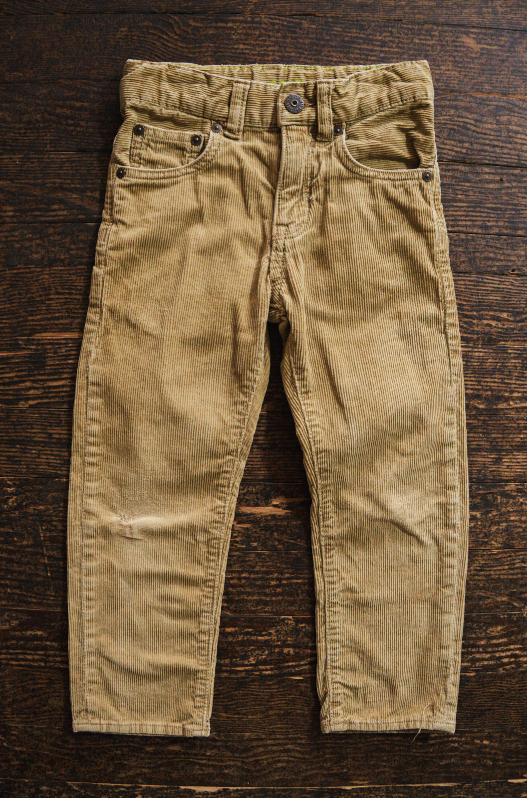 Tan Corduroy Jeans: 4T