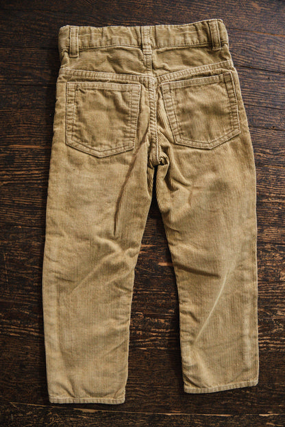 Tan Corduroy Jeans: 4T