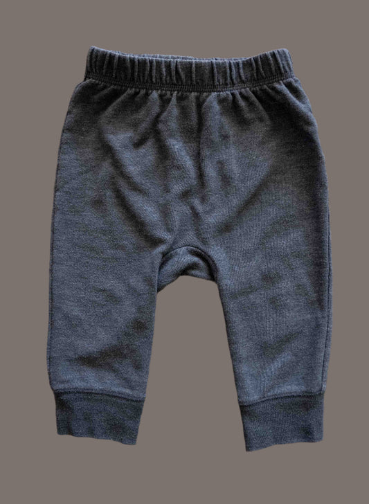 Slate Grey Harem Sweatpants: 6-9mos