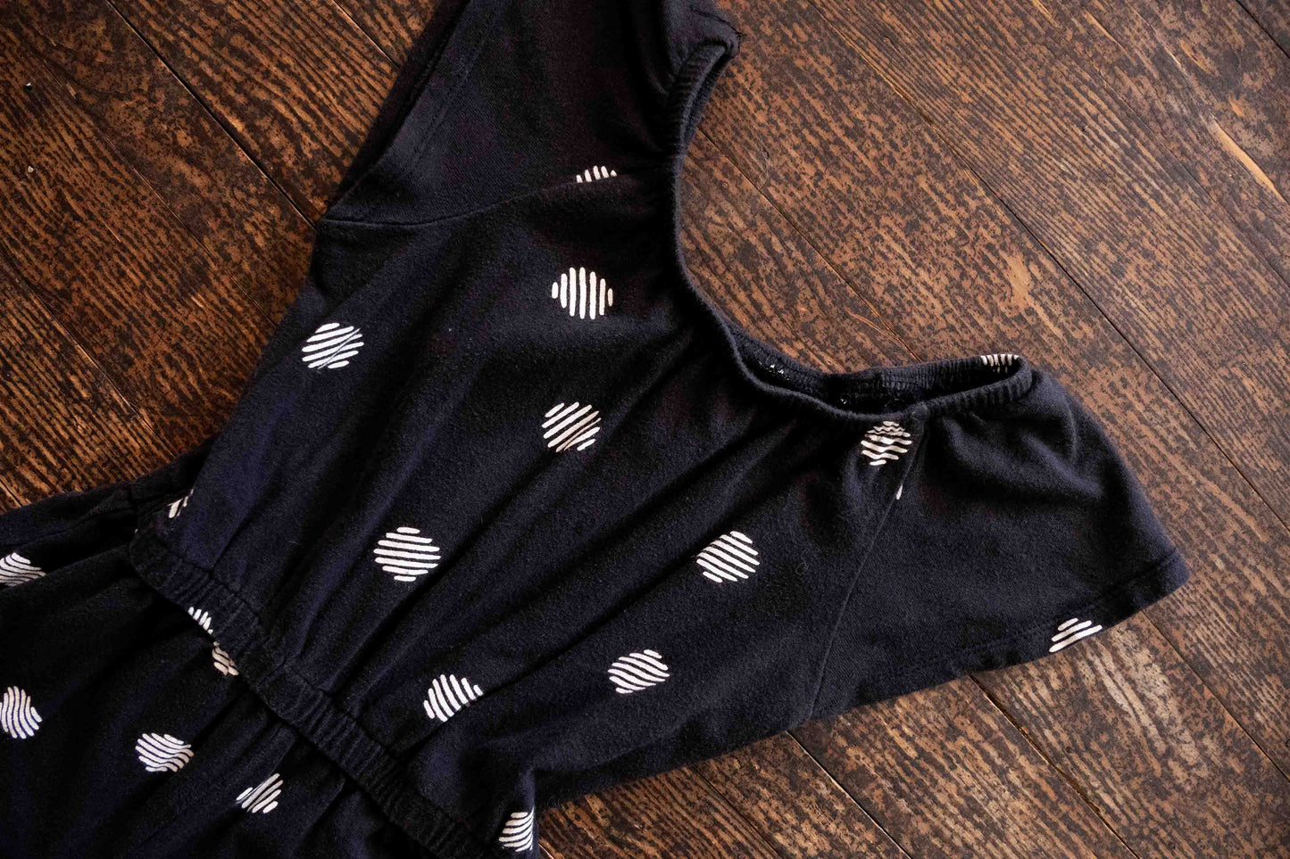 Charcoal Grey Pattern Jumper: 4T