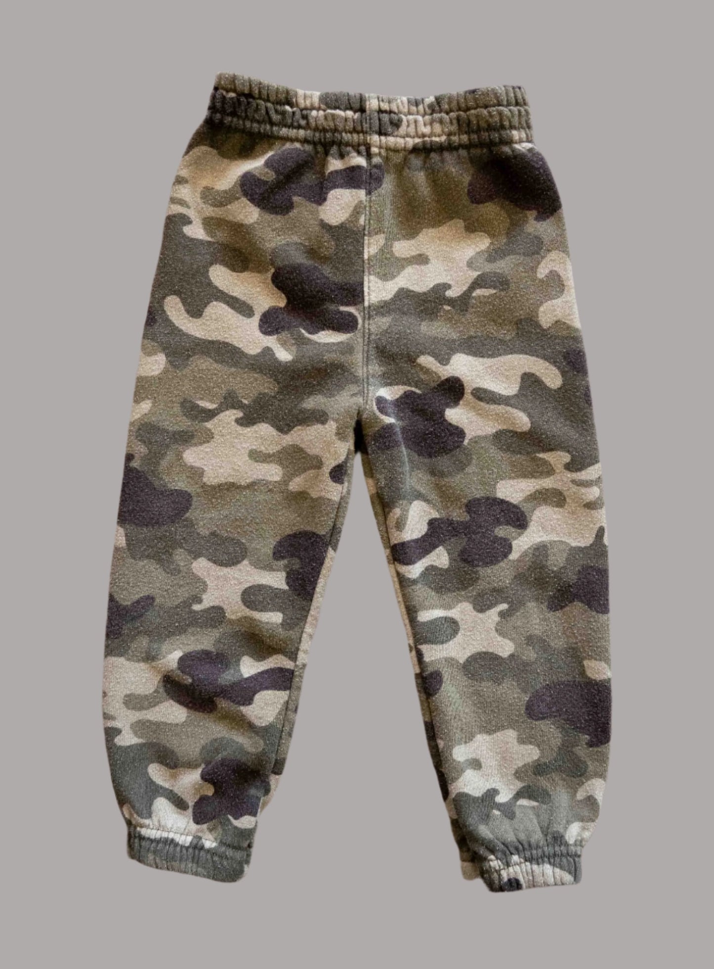 Green Camo Sweatpants: 2T