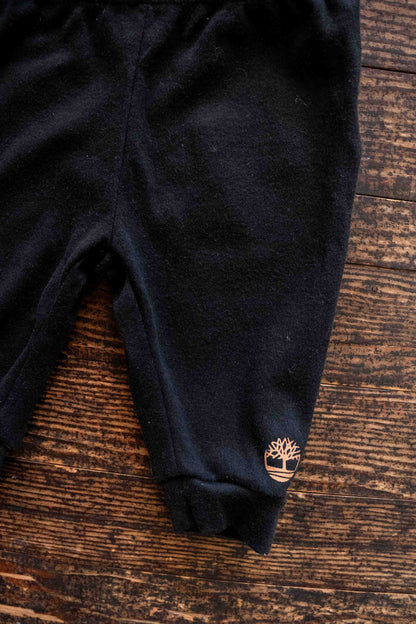 Basic Black Pants: 0-3mos