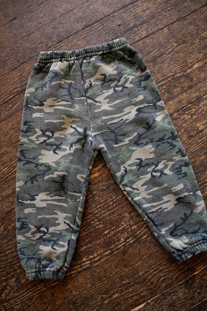 Green Camo Sweatpants: 24mos