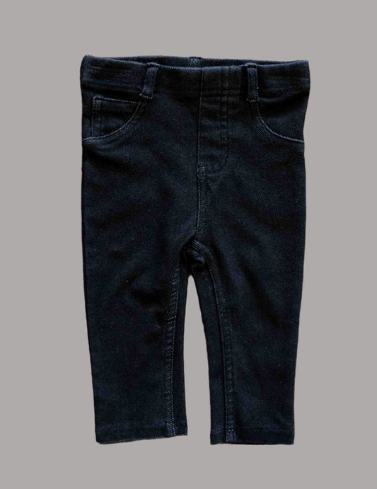 Black Skinny Jeggings: 3-6mos