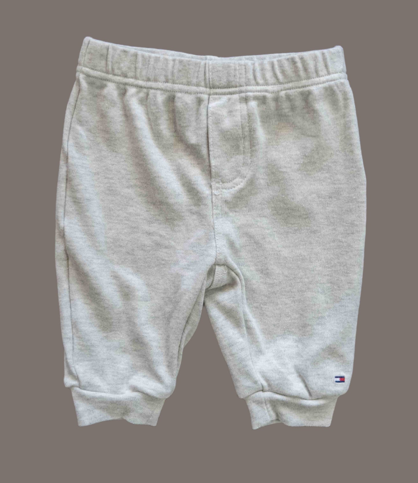 Ash Grey Sweatpants: 0-3mos