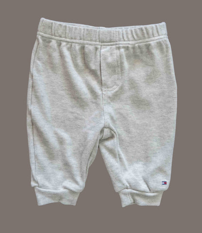 Ash Grey Sweatpants: 0-3mos