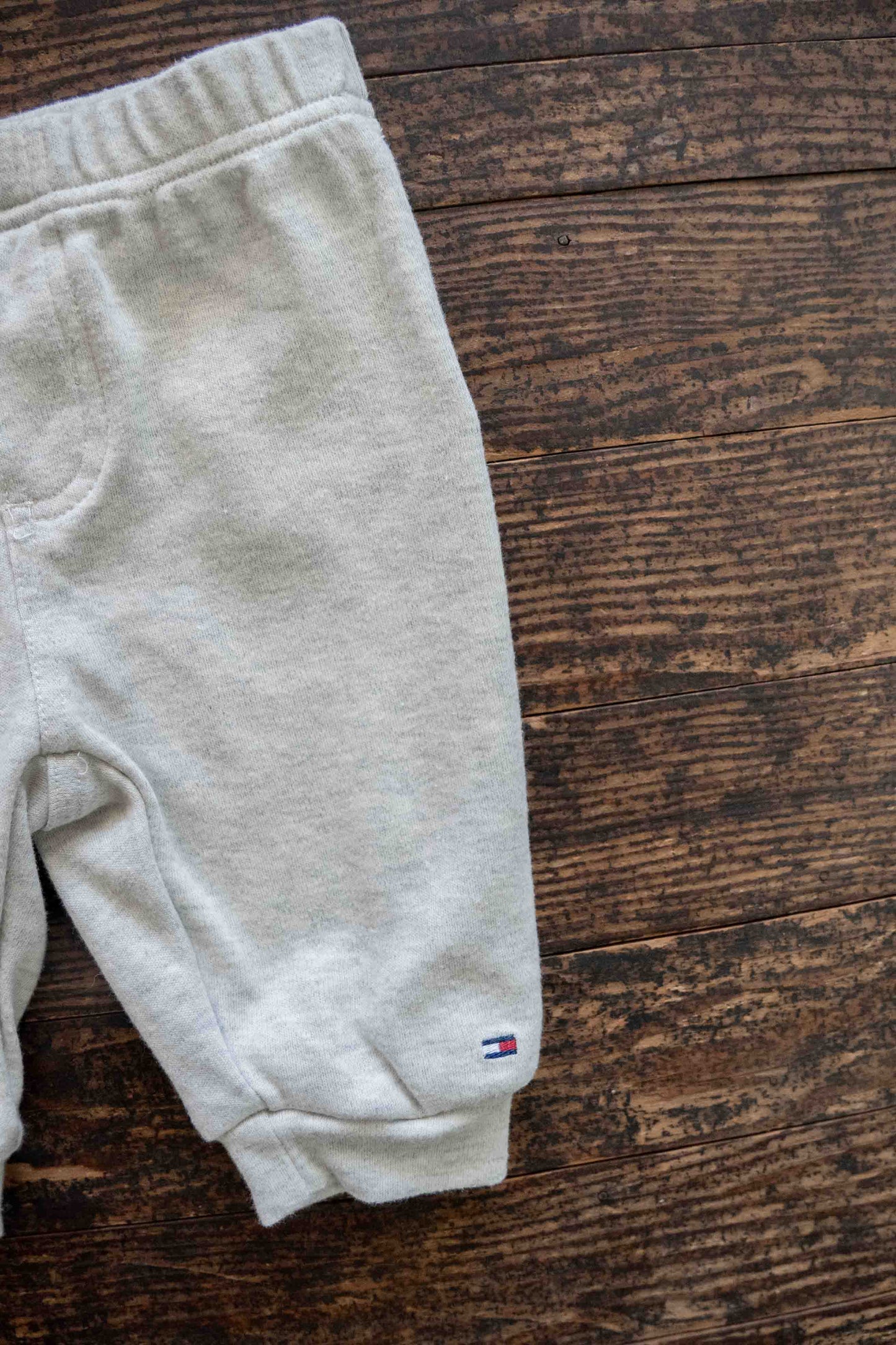 Ash Grey Sweatpants: 0-3mos