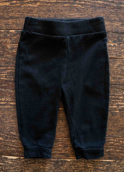 Black Basic Leggings: 6-12mos