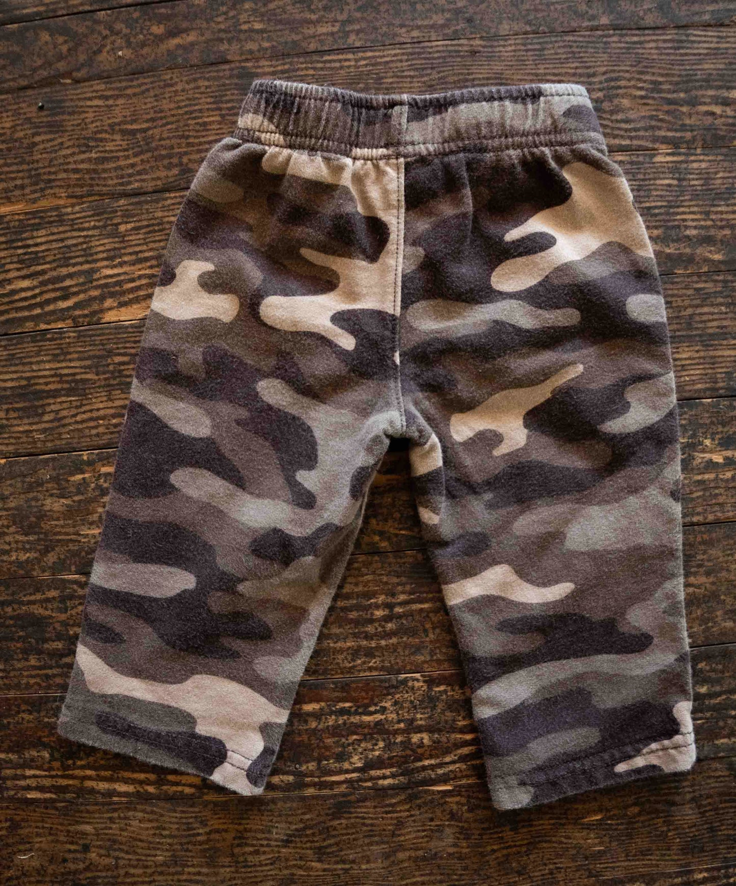 Brown Camo Sweatpants: 9mos