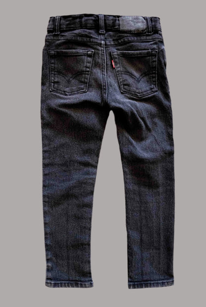 Black Skinny Denim Jeans: 6yr