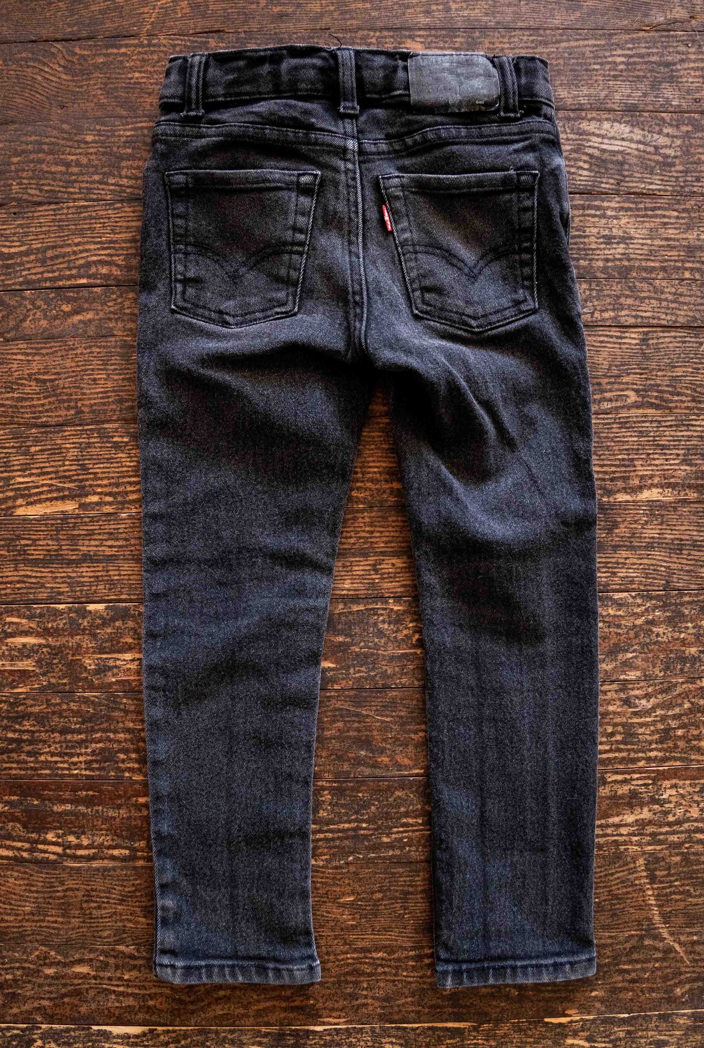 Black Skinny Denim Jeans: 6yr