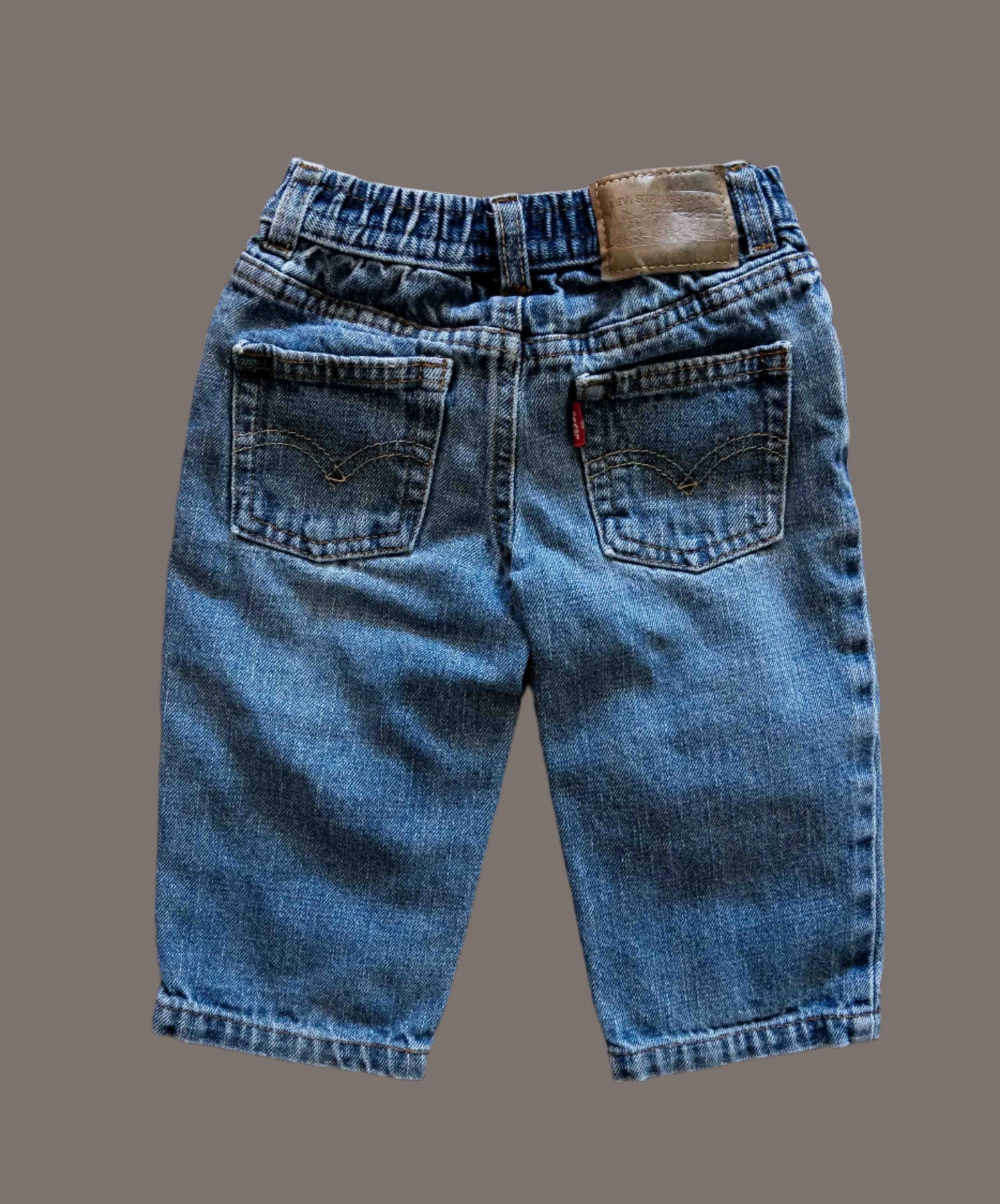 Blue Denim Jeans: 12mos