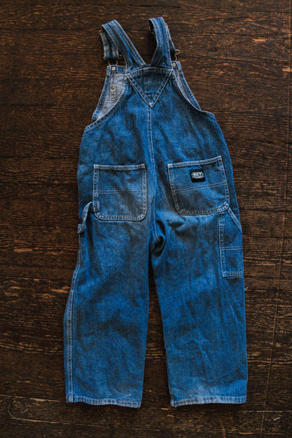 Blue Denim Carpenter Overalls: 6yr