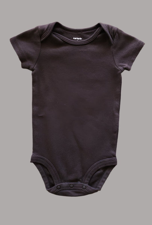 Dark Brown Bodysuit: 9mos