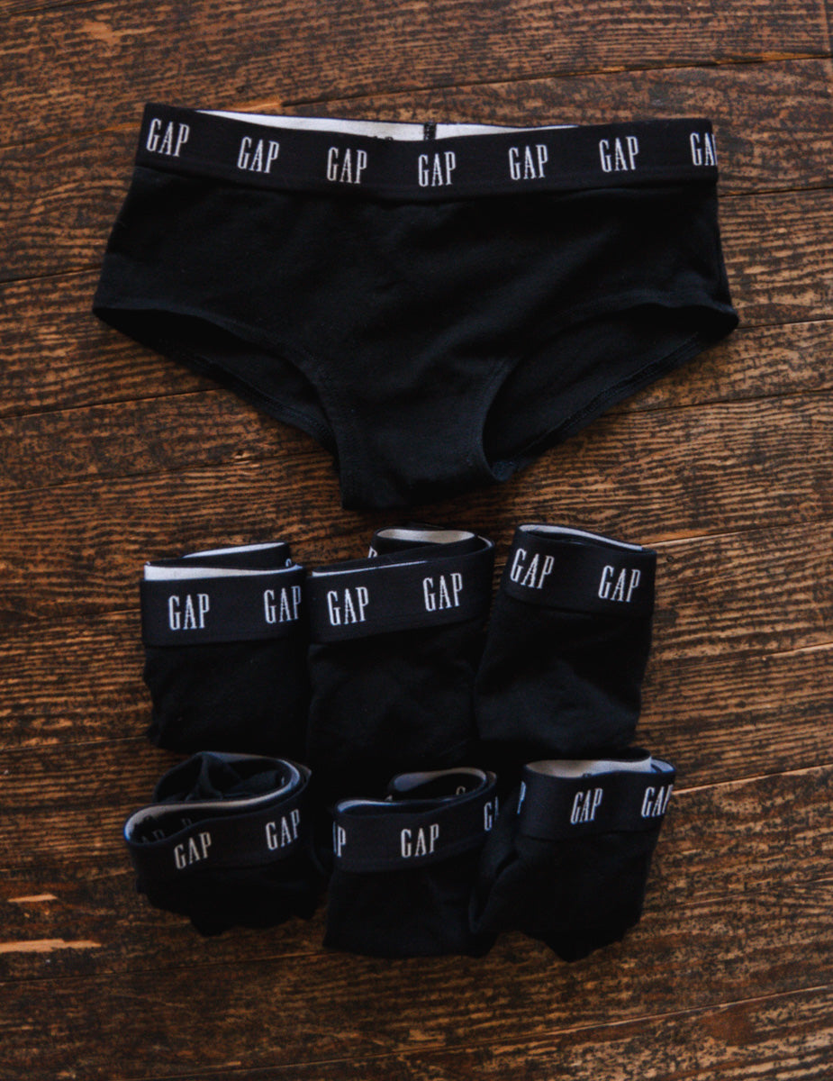 Black Organic Underwear - Pack of 7: 10yr