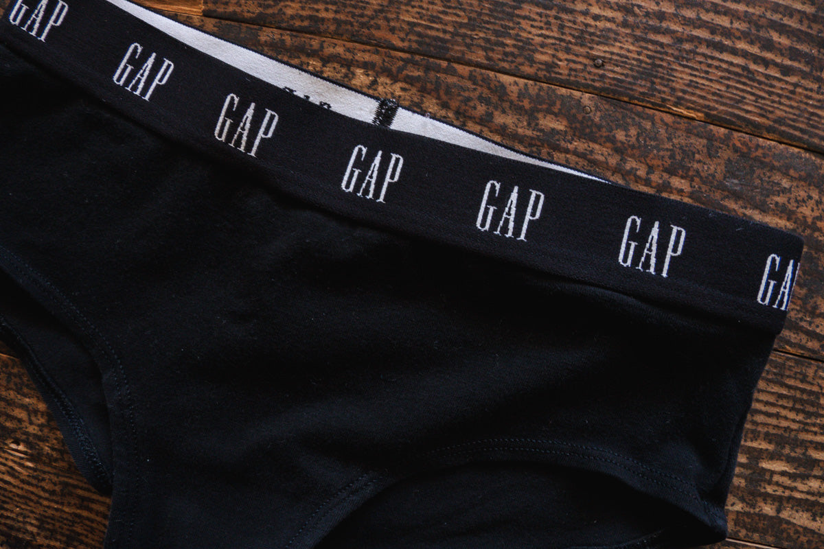 Black Organic Underwear - Pack of 7: 10yr