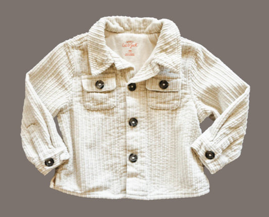 Cream Corduroy Jacket: 18mos