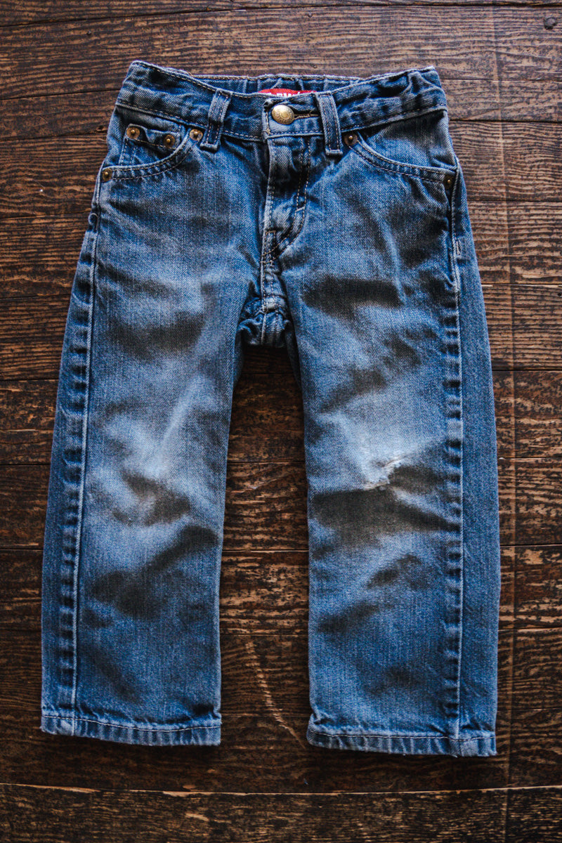 Blue Denim Jeans: 2T